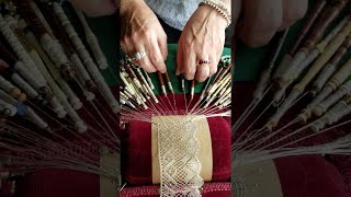 Intricate Lace Making  ViralHog [upl. by Oesile]