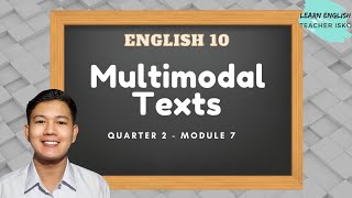 Multimodal and Its Elements  English 10  Quarter 2 Module 7  Teacher Isko [upl. by Namajneb]