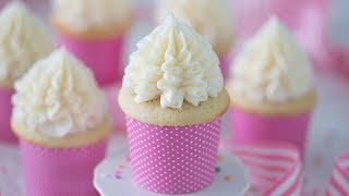 How to Make the BEST Vanilla Cupcakes [upl. by Siroved]