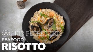 Seafood Risotto  Akis Petretzikis [upl. by Wehner]