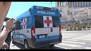 Sirena Vigili del FuocoPompieri Polizia Esercito AmbulanzaVVF in SIRENA PNEUMATICAAZIONE [upl. by Yesac]