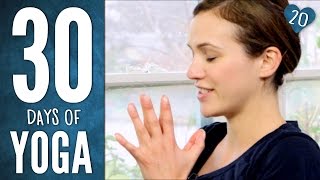 Day 20  Heart Practice  30 Days of Yoga [upl. by Lempres]