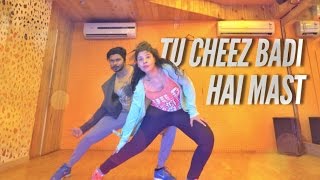 Tu Cheez badi Hai Mast  Dance Cover  Machine [upl. by Ylek124]