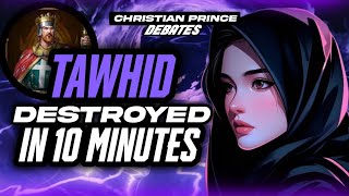 Muslimah Clueless about Tawhid gets exposed  Christian Prince [upl. by Darach]