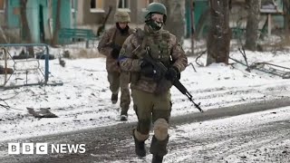 Ukraine frontline fighting Russian forces attack Vuhledar  BBC News [upl. by Yeldoow143]