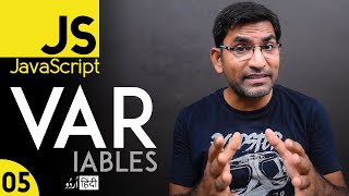 Variables in JavaScript Tutorial in Hindi  Urdu  Class  05 [upl. by Pierette]