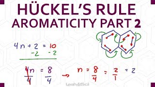 Huckel’s Rule for Aromaticity  Timesaving Shortcut [upl. by Vanny]