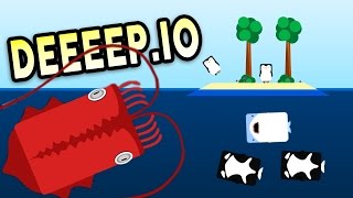 THE UNSTOPPABLE GIANT SQUID  Deeeepio Gameplay [upl. by Ahsed]