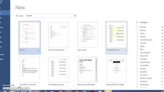 ¿Cómo crear resumés en Word 2013 [upl. by Stevens]