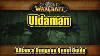 Classic WoW Uldaman Alliance Quest Guide [upl. by Neelyad]