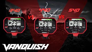 Minelab Vanquish Differences 340 440 And 540 Metal Detectors [upl. by Reviere]