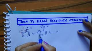 Trick to draw Resonance structures [upl. by Odoric]