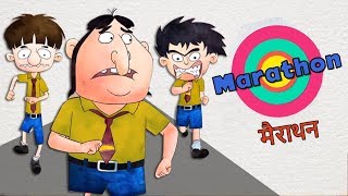 Marathon  Bandbudh Aur Budbak New Episode  Funny Hindi Cartoon For Kids [upl. by Nolava694]