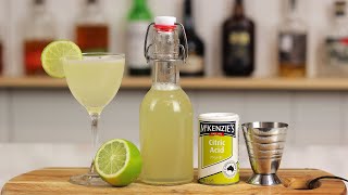 Delicious DIY Lime Cordial Recipe [upl. by Mathilda]