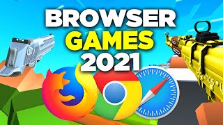 TOP 10 FREE Browser GAMES  2021  NO DOWNLOAD [upl. by Sihtnyc]