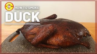 Smoked DUCK on the Masterbuilt  How to Smoke Duck [upl. by Curzon]