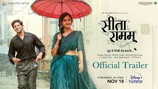 Sita Ramam Official Trailer  In Hindi  18th November  DisneyPlus Hotstar [upl. by Naxela]