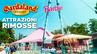 TOP 10 attrazioni RIMOSSE da GARDALAND [upl. by Lamahj]