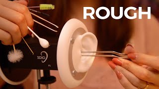 ASMR Rough Ear Cleaning No Talking [upl. by Ociral575]