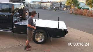 From Pickup Truck to Flatbed in Under 5 Minutes [upl. by Ataliah]