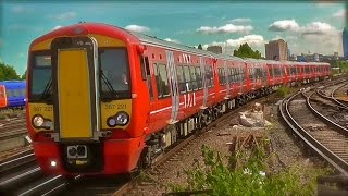 Southern amp Gatwick Express Trains At Clapham Junction With Brads Trains [upl. by Rickey]