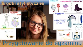 Środki stylistyczne  powtórka przed egzaminem [upl. by Lottie462]