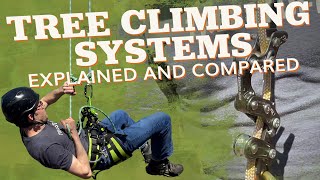 Tree Climbing Systems Explained and Compared  PLUS DEMOS [upl. by Ras]