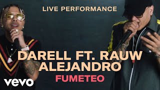 Darell  quotFumeteoquot Live Performance  Vevo ft Rauw Alejandro [upl. by Laeahcim]