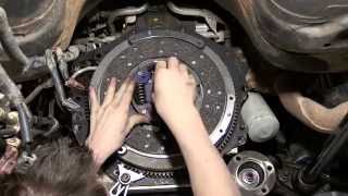 CLUTCH TECH Clutch to Flywheel Mounting Procedure [upl. by Lynnea528]