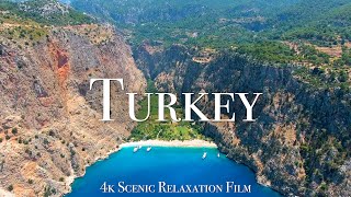 Turkey 4K  Scenic Relaxation Film With Calming Music [upl. by Merrielle]