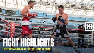 HIGHLIGHTS  Hector Tanajara Jr vs William Zepeda [upl. by Yalahs]