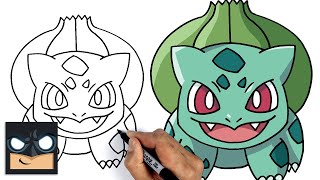 How To Draw Pokemon  Bulbasaur  Pokemon Drawing for Beginners [upl. by Olifoet852]