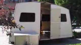 Rapido folding caravan setup [upl. by Tnilc336]