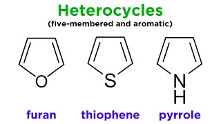 Heterocycles Part 1 Furan Thiophene and Pyrrole [upl. by Aerdnuahs]