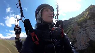 Deadly paragliding collision accident [upl. by Winne]