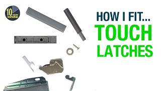 How I fit Touch Latches video 380 [upl. by Earas]