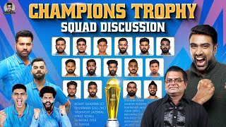 The Champions Trophy Discussion Show 🏆  R Ashwin  PDogg [upl. by Hermia]