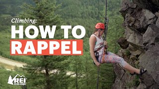 Rock Climbing How to Rappel [upl. by Itnahs]