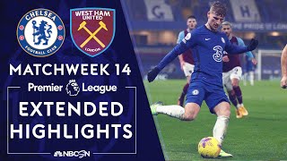 Chelsea v West Ham  PREMIER LEAGUE HIGHLIGHTS  12212020  NBC Sports [upl. by Osnola]