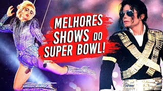 7 Melhores SHOWS do SUPER BOWL 🎤🎶🏈 [upl. by Adnarahs]