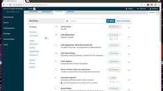 OJS 31  Better submission discovery and tracking for editors [upl. by Elgar]
