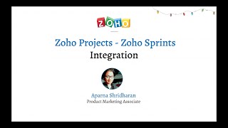 Zoho Projects  Zoho Sprints Integration  A walkthrough [upl. by Enelrae]