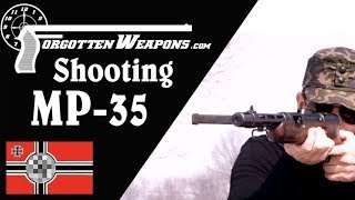 Shooting the MP35 Germanys LeftHanded SMG [upl. by Sasnett]