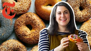 Claire Saffitz Makes Homemade Bagels  NYT Cooking [upl. by Rebekkah445]