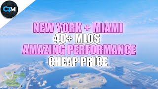 NYCLC  VCMIAMI FULL MAP 40 MLOS OPTIMIZED EASY TO USE AND MORE FiveM NYC  MIAMI COMBINED [upl. by Pleasant]