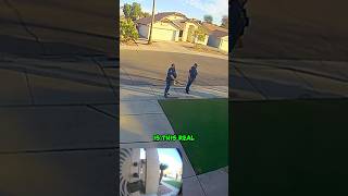 He Presented Hard Evidence but Cops Still Weren’t Convinced  Captured on Ring Doorbell 😂shorts [upl. by Zeuqram617]