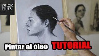 Como pintar al óleo en 3 PASOS 🎨  Tutorial  Estudio Taller [upl. by Ainoda]