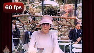 A Day in 1920s Paris  1927 Enhanced Film  4K 60fps [upl. by Anemolihp]