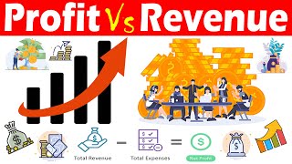 Differences between Revenue and Profit [upl. by Ahsatak]