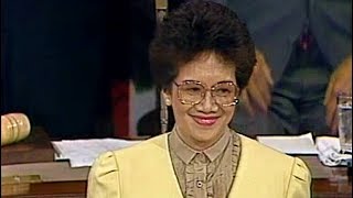 Corazon Aquino  US Congress Speech Audio Enhanced [upl. by Llerraf45]